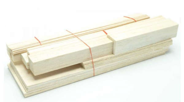 15670 Balsa Economy Pack ca.300x100x70mm